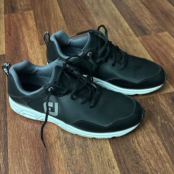 Footjoy Shoes Black Sneakers - Picture 2 of 9